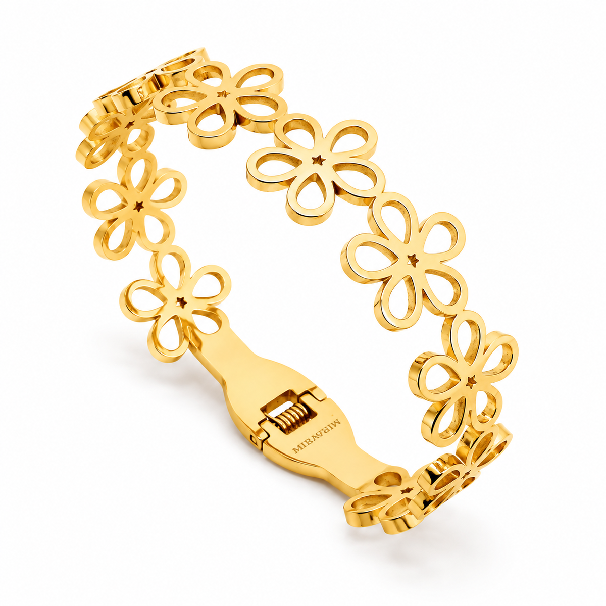 Bloom Floral Gold Kada